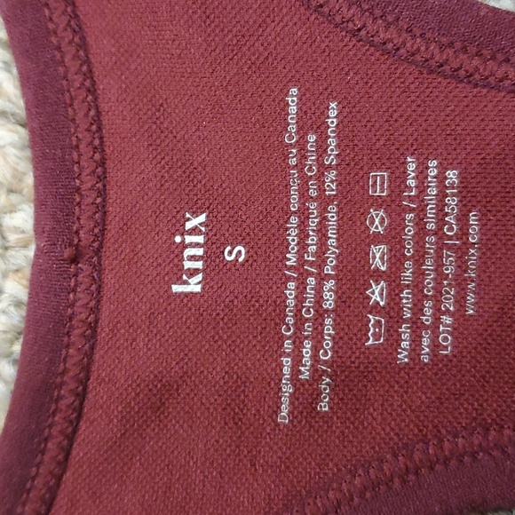 KNIX Non Padded Sports Bra NWOT - Picture 3 of 5